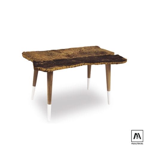 Mesa de estilo rústico - UNIONE - MAGNA NATURA | Cork Furniture - em cortiça / com base em madeira / retangular