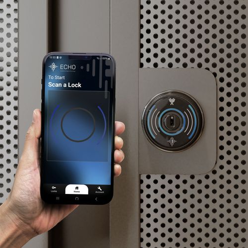 Fechadura eletrônica - ECHO - Lowe & Fletcher - sem chave / NFC / controlada por smartphone
