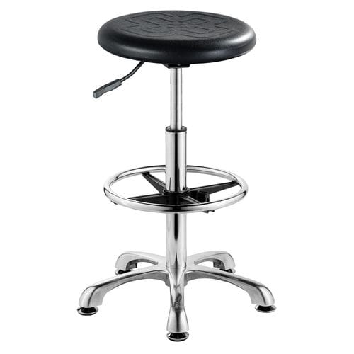 Banqueta de escritório contemporânea - SJ206 - Foshan Oshujian Furniture Manufacturing Co., Ltd. - em poliuretano / com base em alumínio / com apoio para pés