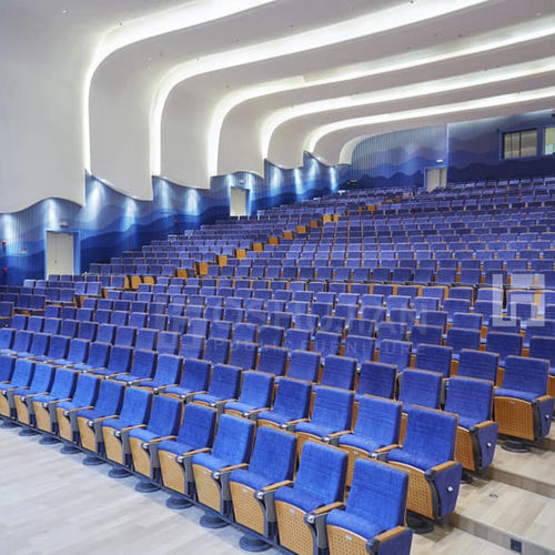 Poltrona de auditório contemporânea - SJ9707-WS11 - Foshan Oshujian Furniture Manufacturing Co., Ltd. - em tecido / em espuma / em compensado