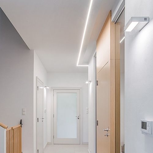 Perfil de iluminação de sobrepor - KIDES - Klus Design - de LED / da linha comercial / da linha residencial