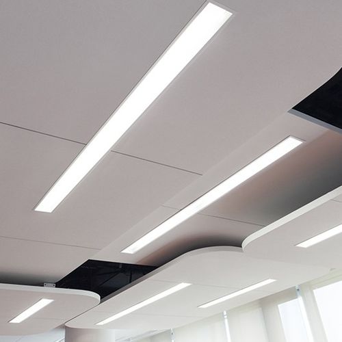 Perfil de iluminação de embutir - LARKO-50 - Klus Design - de teto / de LED / à prova de água