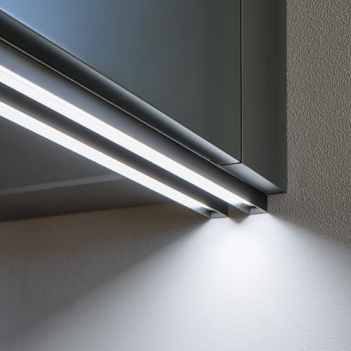 Perfil de iluminação de embutir - MICRO-HG - Klus Design - de sobrepor / de LED / da linha comercial