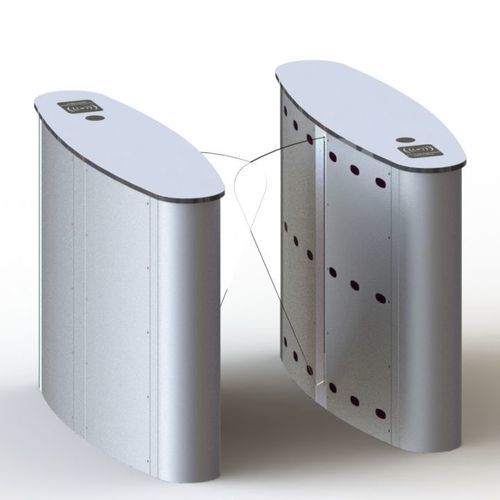 Catraca de portas retráteis de vidro - WR-222 - Winser Technical - em aço inoxidável