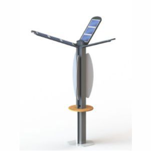 Painel solar híbrido plano - WR-601 ENDIREK - Winser Technical - convencional / para concreto