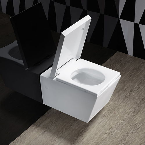 Vaso sanitário inteligente - MP-2389 - MOPO SANITARY WARE - suspenso / em cerâmica / retangular