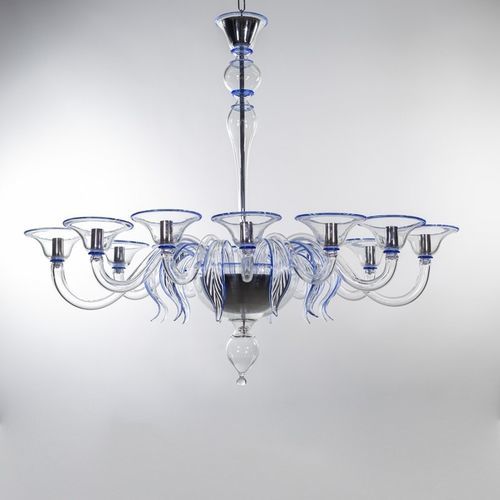 Lustre clássico - ECHO - BOTTEGA VENEZIANA - em vidro soprado / em vidro de Murano / para 12 lâmpadas
