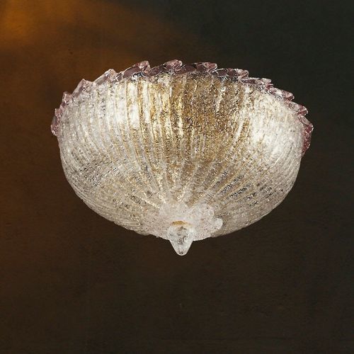 Plafon de estilo - SANDALO PF - BOTTEGA VENEZIANA - redondo / em cristal / em vidro de Murano