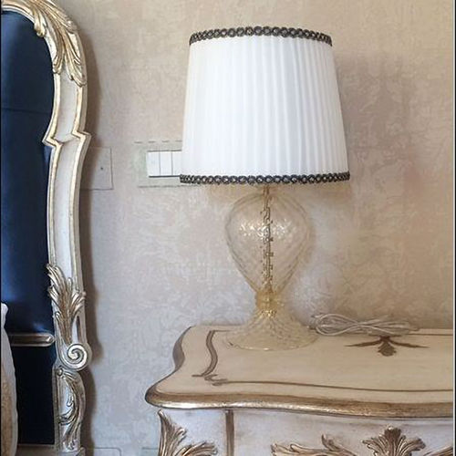 Luminária de mesa - DESIREE - BOTTEGA VENEZIANA - em vidro soprado / em vidro de Murano / em seda