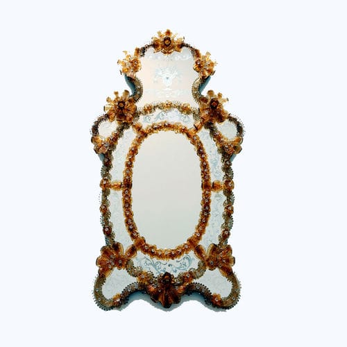 Espelho de parede - QUINT - BOTTEGA VENEZIANA - da linha comercial / de estilo veneziano / vertical