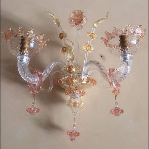 Arandela clássica - CHANTAL AP - BOTTEGA VENEZIANA - para ambiente interno / em cristal / em vidro de Murano