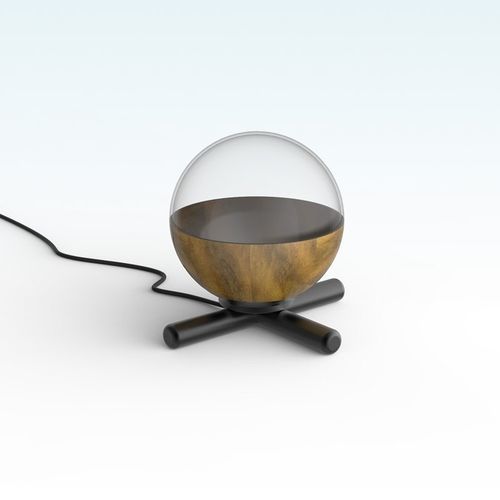 Luminária de mesa - BORA LT - BOTTEGA VENEZIANA - metálica / em vidro soprado / contemporânea