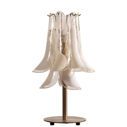 Luminária de mesa - Artemide lt - BOTTEGA VENEZIANA - em vidro de Murano / vintage / Wire