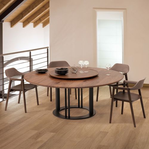 Mesa de jantar contemporânea - RB - CondeHouse - em carvalho / em nogueira / em madeira de freixo