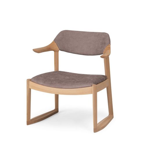 Cadeira de sala de jantar contemporânea - WING LUX LD Chu-zaisu - CondeHouse - para ambiente interno / em tecido / em couro