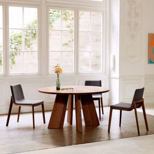 Mesa de jantar contemporânea - HAKAMA - CondeHouse - em carvalho / em nogueira / em madeira maciça