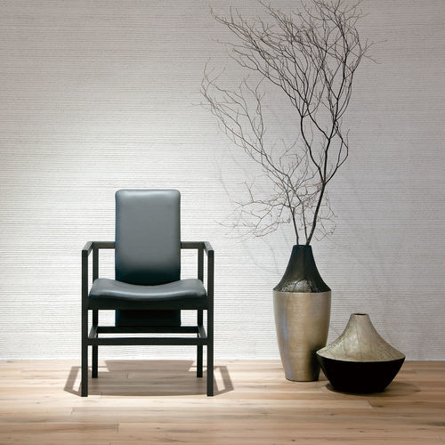 Cadeira de sala de jantar contemporânea - SETTE - CondeHouse - para ambiente interno / em couro / com base em madeira