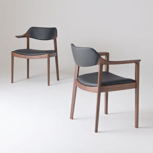 Cadeira de sala de jantar contemporânea - WING LUX LD - CondeHouse - para ambiente interno / em tecido / em couro