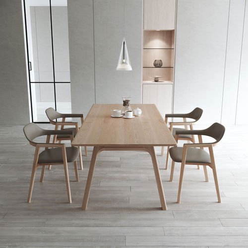 Cadeira de sala de jantar contemporânea - TEN (21) UB - CondeHouse - para ambiente interno / em tecido / em couro