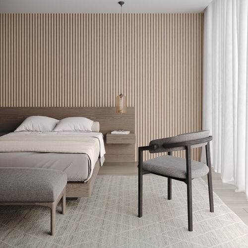 Cadeira de sala de jantar contemporânea - AIMA - CondeHouse - para ambiente interno / em tecido / em couro