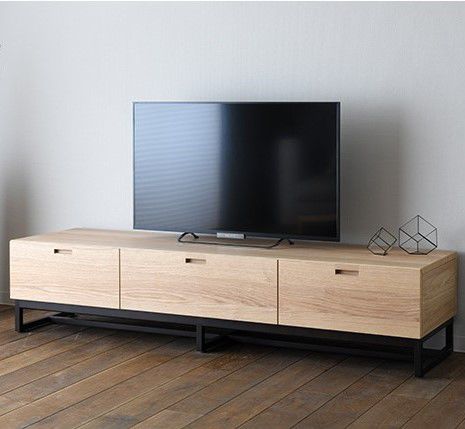 Rack de TV contemporâneo - SESTINA LUX - CondeHouse - baixo / em nogueira / em madeira de freixo