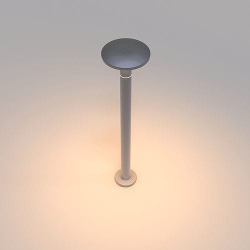 Poste balizador de iluminação de jardim - YUCCA - TMTechElectronics Co., Ltd - para espaços públicos / contemporâneo / em alumínio