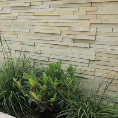 Revestimento de parede em concreto - MINT PANEL - INDIA STONE EXPORT - para ambiente interno / para ambiente externo / cor areia