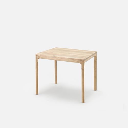 Mesa de jantar contemporânea - The Extentable Mini - LITOOC - em carvalho / com base em carvalho / retangular