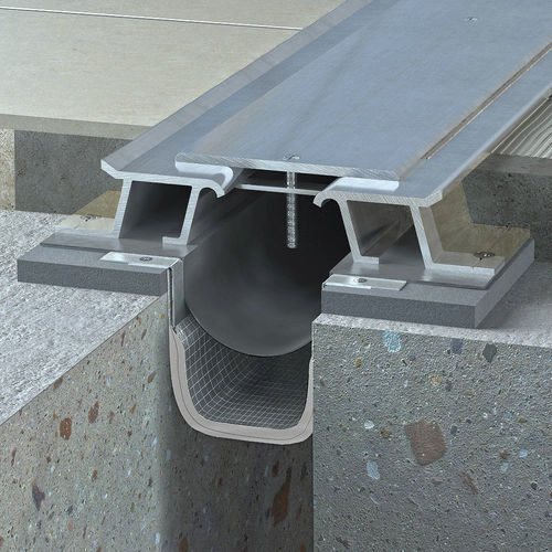 Junta de dilatação em aço inoxidável - FIREFLEX 2200-A01/A02 - Vexcolt UK - para piso / para parede / para teto