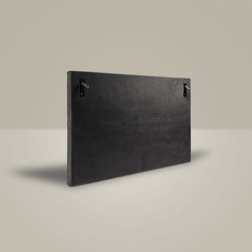 Cabeceira para cama de casal - DUNES - Mattsons Beds - contemporânea / em tecido / preta