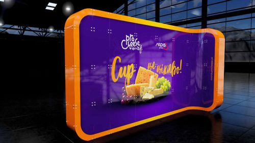 Stand para exposição - PHOTO ZONE 2 - MODULAR GLASS SYSTEM NEO LTD