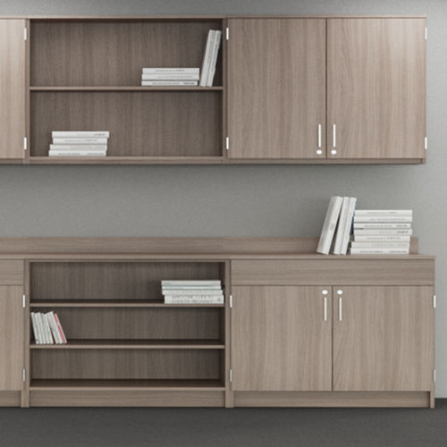 Armário de arquivo de parede - ACWC series - Allied - laminado / modular / com rodízios