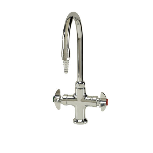 Misturador monocomando de bancada - 100467 - DIVERSIFIED WOODCRAFTS - em latão cromado / para cozinha / 2 furos