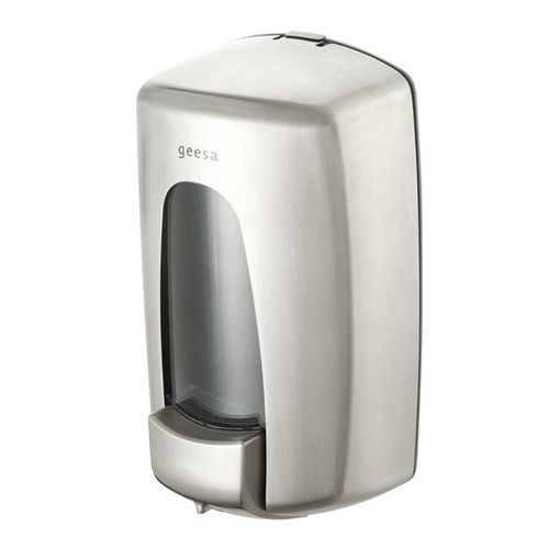 Dispensador de sabonete da linha comercial - 911217-05 - Geesa - de parede / em inox escovado / manual