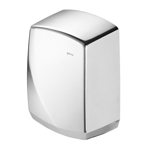 Secador de mãos automático - 916453-02 - Geesa - de parede / em aço inoxidável / para banheiro