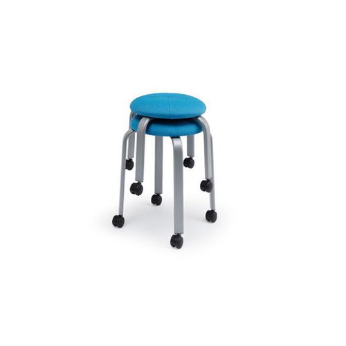 Banqueta contemporânea - MOTIV - PARAGON FURNITURE INC - com base em aço / estofada / empilhável