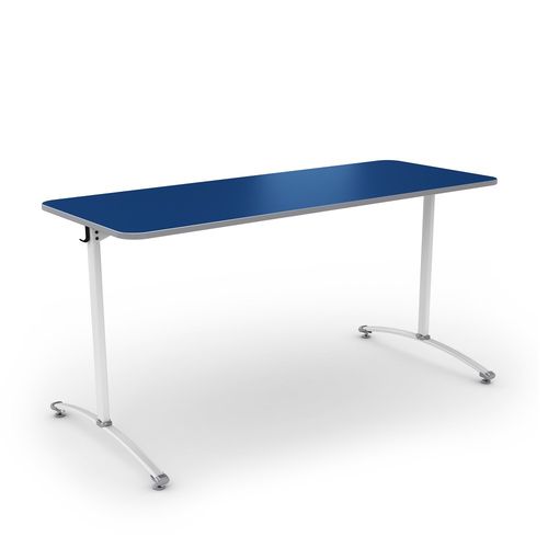 Mesa secretária com rodízios - CROSSFIT - PARAGON FURNITURE INC - contemporânea / em laminado / em HPL