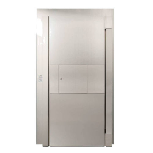 Porta com fechadura de segurança - HE2100N - Kumahira - interna / metálica / de abrir