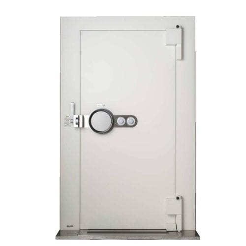 Porta com fechadura de segurança - HE2090W - Kumahira - interna / metálica / de abrir