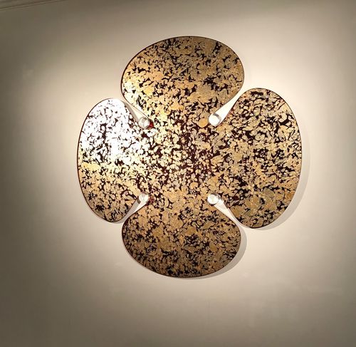 Escultura em acrílico - Clover - Duco - de parede