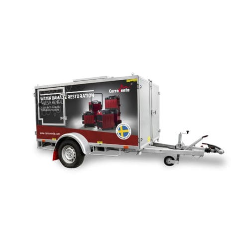 Desumidificador móvel - A50 TD2 - CORROVENTA DESHUMIDIFICATION - profissional / industrial / de adsorção