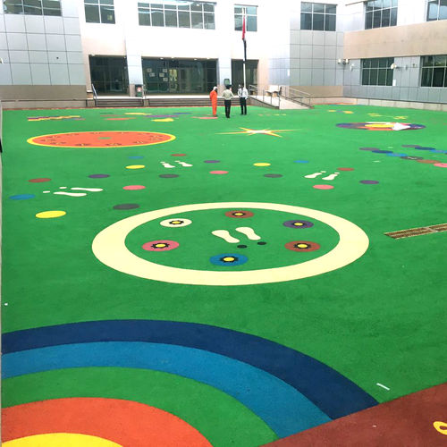 Reboco de proteção - POLYSPORT XP 1069 - KDF - Sports Flooring Production - impermeabilizante / de acabamento / para campo ou quadra esportiva