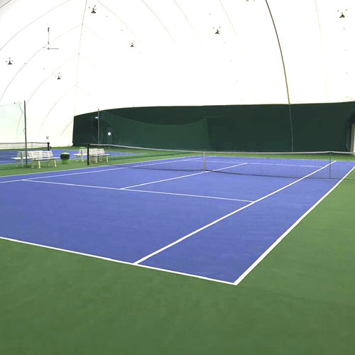 Piso esportivo para ambiente interno - WET-POUR POLYFLEX AEL-IN - KDF - Sports Flooring Production - em acrílico / para campo ou quadra esportiva / para atividade esportiva