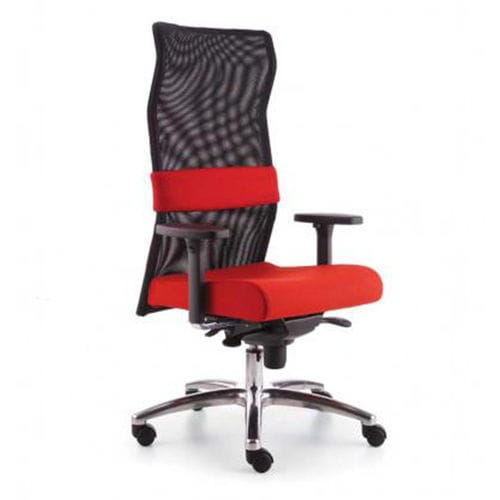 Cadeira executiva contemporânea - BIFLEX - OFISTIM - em tela / com encosto para cabeça / com encosto alto