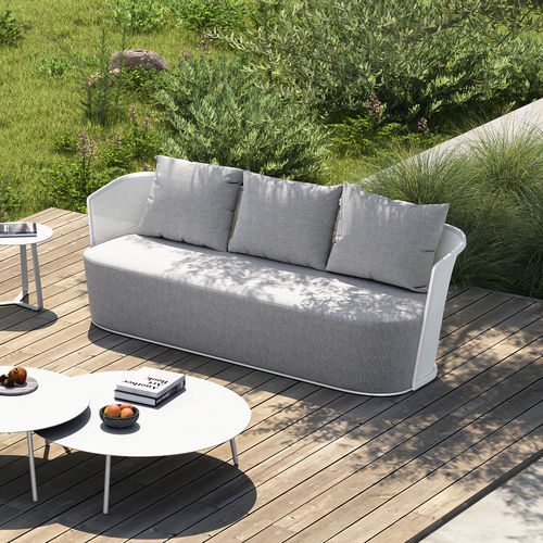 Sofá contemporâneo - BOLERO - IVINI - para ambiente externo / em Sunbrella® / em Batyline®