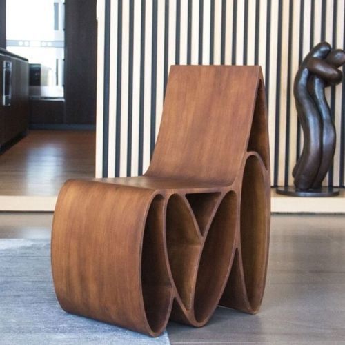 Cadeira de design original - LOOP - Jason Mizrahi Designs - para ambiente interno / em madeira de freixo / com base em madeira de freixo