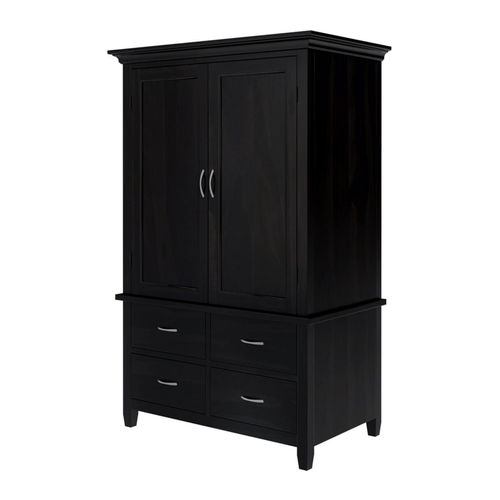 Guarda-roupa clássico - ITHACA - Furniture BoutiQ - em madeira maciça / com portas de abrir / da linha comercial