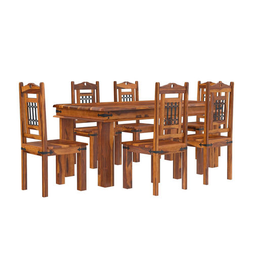 Conjunto de mesa e bancos clássico - SIRALIKA - Furniture BoutiQ - em madeira / para ambiente interno / da linha residencial