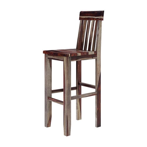 Banqueta alta clássica - OKLAM - Furniture BoutiQ - em madeira / com base em madeira / com pé central