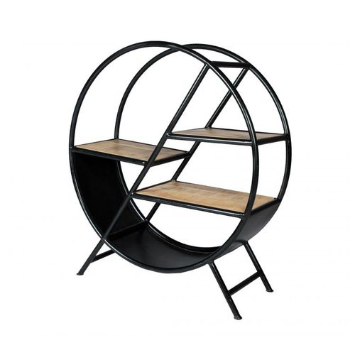 Estante de design industrial - FALIXE - Furniture BoutiQ - em madeira / em ferro / para teletrabalho